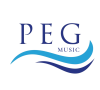 transparent PEG music logo